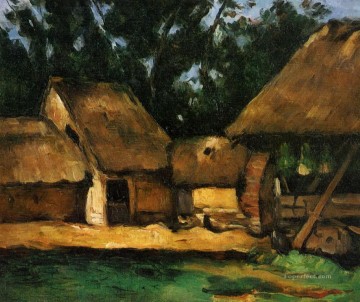 Paul Cezanne Painting - The Oilmill Paul Cezanne